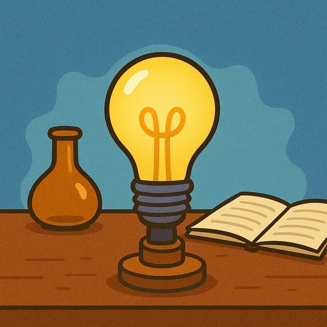 Thomas Edison and the lightbulb 💡