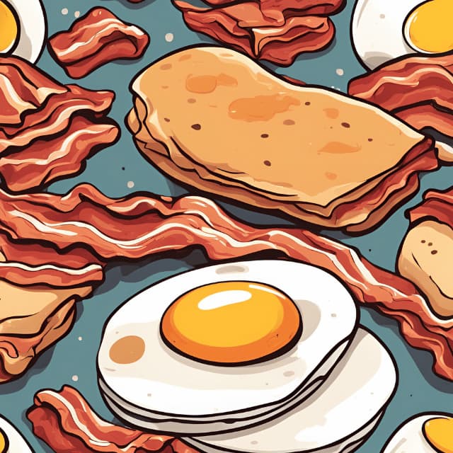 Monday - Making breakfast 🥓