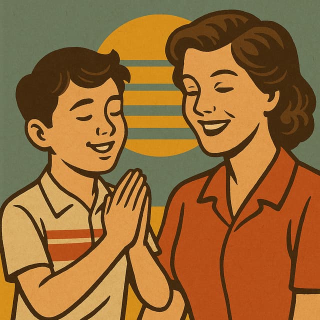 I want to thank my mom for...