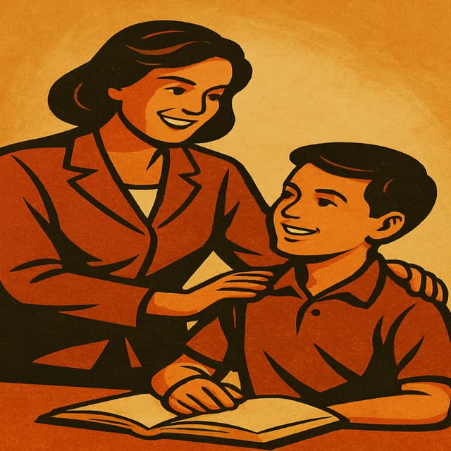 I want to thank my teacher even though...