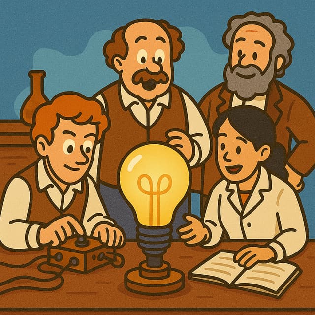 Thomas Edison and the electric light ⚡