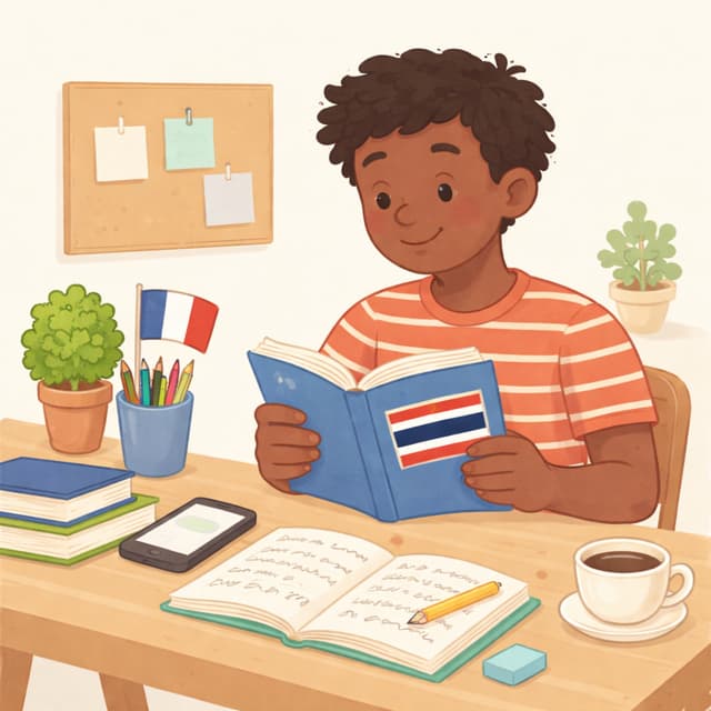 I'm French and I study Thai! 🇫🇷🇹🇭