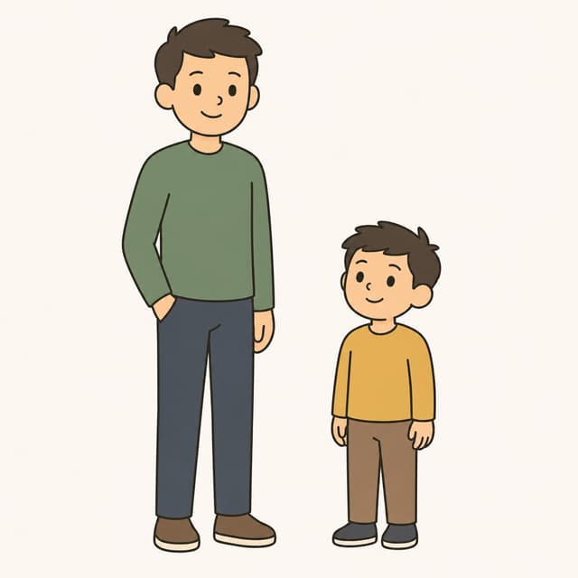 Tall ⛹️‍♀️, short, low