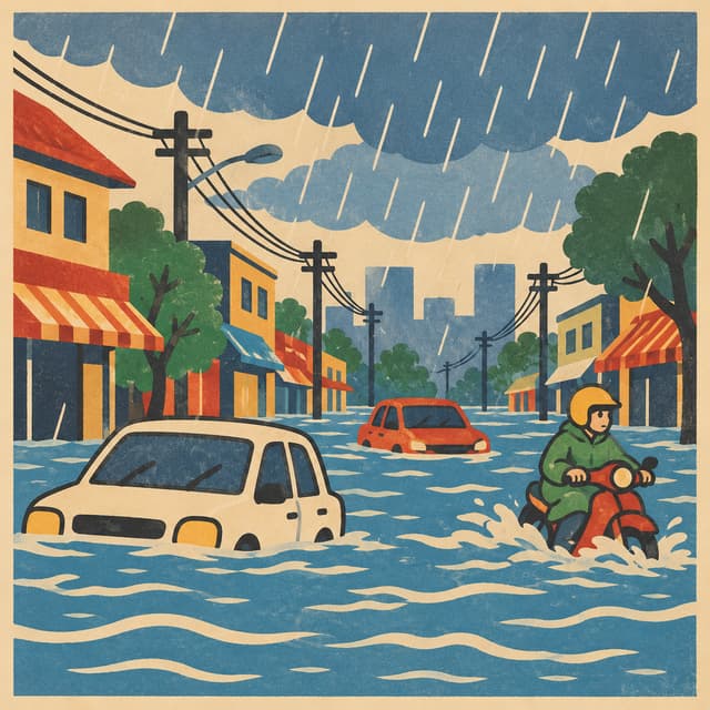 Why does Bangkok flood so often? 🌧️